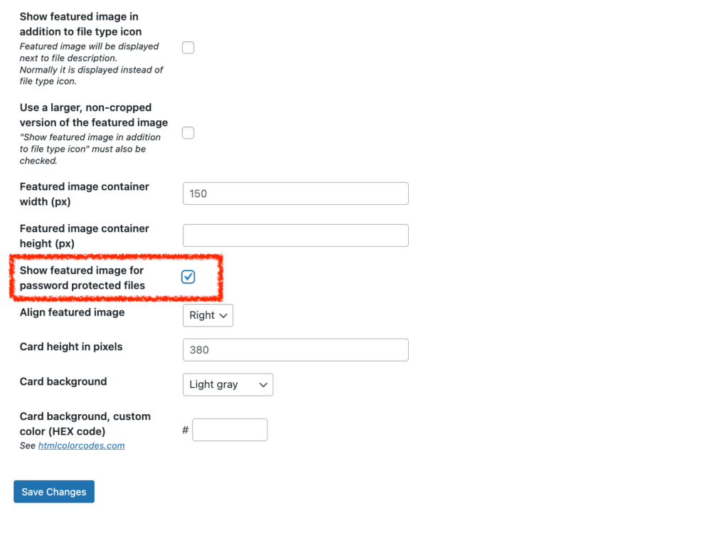 Creare file protetti da password in WordPress
