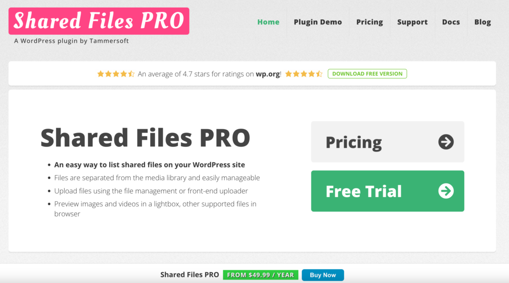 Shared Files Pro Categories and Tags