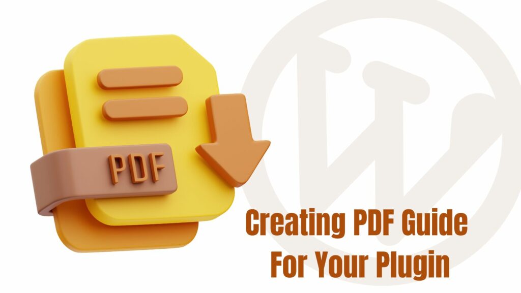 How to Create Online PDF Guide for Your Plugin Users