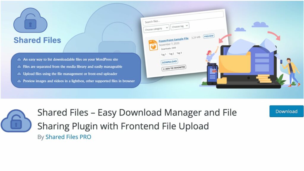 WordPress File Sharing Plugin