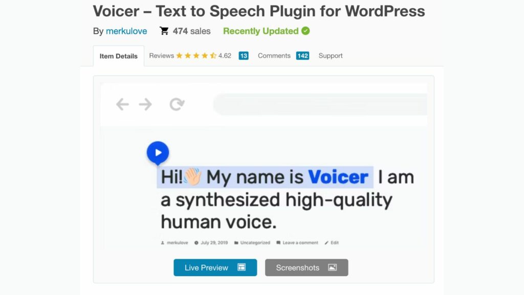 Voicer - Best AI-Powered Plugins in WordPress