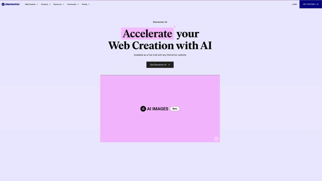 Elementor AI - Best AI-Powered Plugins in WordPress