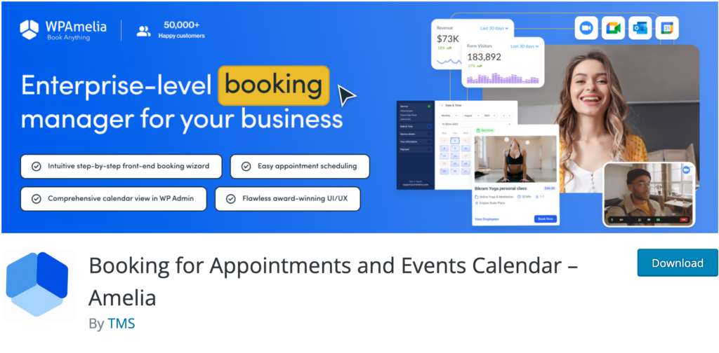 Amelia WordPress Booking Plugin