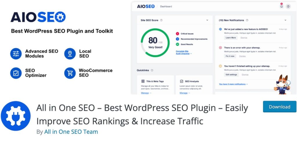 All in One SEO Plugin